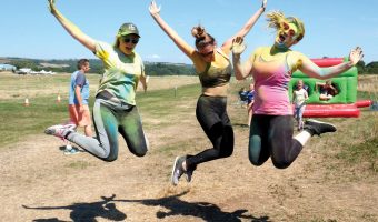 Image of Rainbow run participants