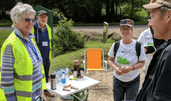 Image of a fundraise volunteer