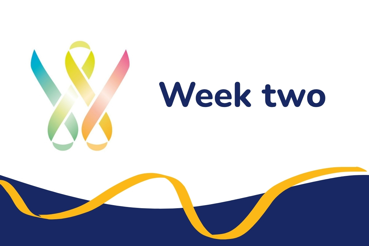 Image saying week 2 for the life rebuilt course